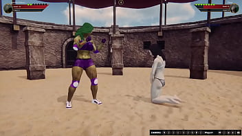 Jennifer vs diana nf3d female mma femdom combat Jennifer vs diana nf3d female mma femdom combat