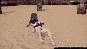 Jennifer vs diana nf3d female mma femdom combat Jennifer vs diana nf3d female mma femdom combat
