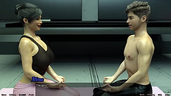 Stranded in space #92 hot yoga with big tits brunette milf