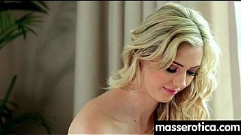 Sensual lesbian massage leads to orgasm 11