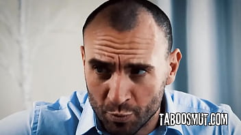 Blonde teen has sex with older guy as a payback for hitting his car