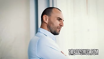 Blonde teen has sex with older guy as a payback for hitting his car