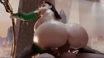Lady loki has created an illusion and will now sit tightly on you