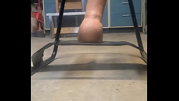 Big hankeys dildo on the bouncy sex chair