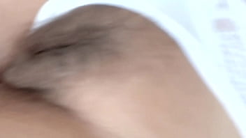 On the beach i film my beautiful wife's big hairy pussy while she's relaxing