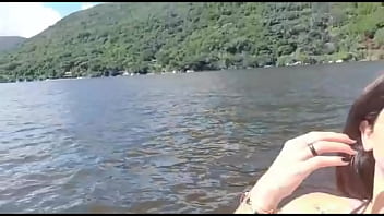 Marinheiro me pegou de jeito e encheu minha boquinha de leitinho