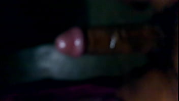 Oil rubbing on my dick