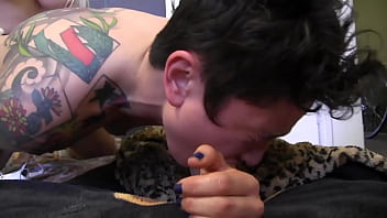 Real lesbian love between aiden starr and syd blakovich with big velvety tits love sticking sex toys in pussies