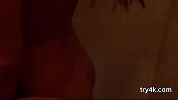 Innocent chick blows dick in pov and gets tight slit screwed