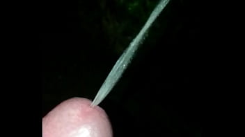 Night piss in the garden