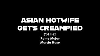 Petite horny brunette marcia hase gets her pussy fucked by rome major