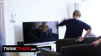 Twink Trade Innocent Stepsons Edward Terrant & Jordan Lake Inspire Their Hunk Stepdads In Hot Swap thumbnail