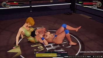 Furia vs karen nf3d female mma combat ring