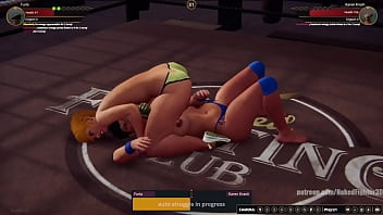 Furia vs karen nf3d female mma combat ring