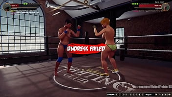 Furia vs karen nf3d female mma combat ring