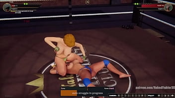 Furia vs karen nf3d female mma combat ring