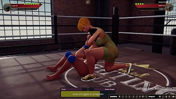 Furia vs karen nf3d female mma combat ring