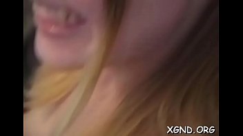 Naked teen works knob on web camera