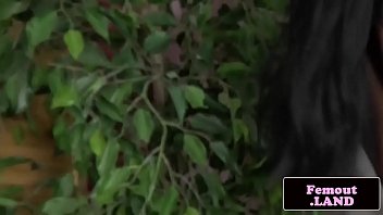 Amateur Black Trap Queen Solo Pulling Cock thumbnail