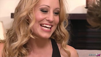 Blonde saggy tits girl lizzy london with big clit get fucked at the first date without condom at full porn