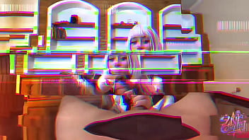 Zne cosplay lucy from edgerunners ft amberzinha & qrozne free scene