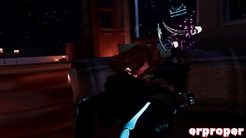 Vrchat domimommy and her novice cub