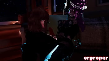 Vrchat domimommy and her novice cub