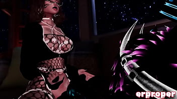 Vrchat domimommy and her novice cub