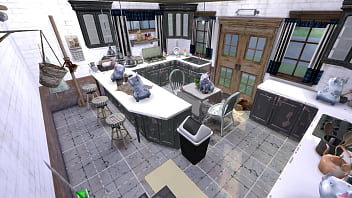 Metalhead enjoys dick in ugly rooms