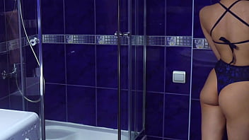 Cum in shower pussy close up vibrator