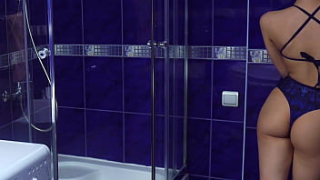 Cum in shower pussy close up vibrator