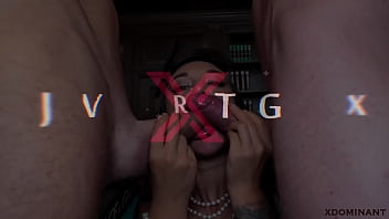 Submissive milf double penetration prolapse anal casting & pissing in mouth