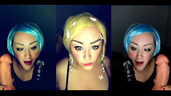 Goddess Lana Wants You To Practice With 2 Dildos One In Your Mouth And One In Your Butt Hole thumbnail