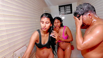 Uttaran20 threesome heaven with desi goddesses