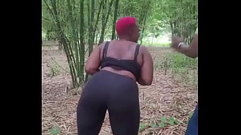 Big butt sluts fucked in the forest
