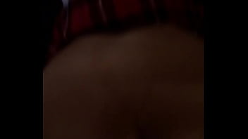 Having fun with the postal guy