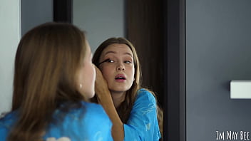 My new neighbor is a cum nymphomaniac she can't stop virtual sex