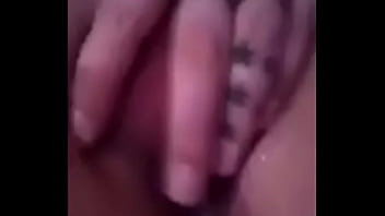 Playing with pussy masturbate getting off pretty wet