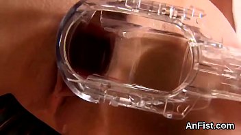 Spicy lesbian models are spreading and fisting assholes