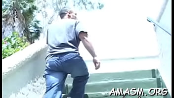 Slender girl cums again and again