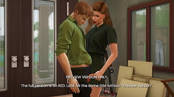 Mysterious painter fucks hot neighbor for inspiration