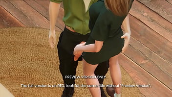 Mysterious painter fucks hot neighbor for inspiration