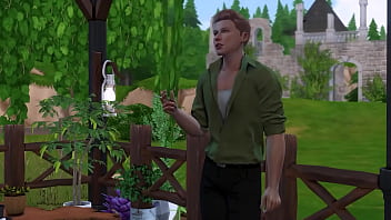 Mysterious painter fucks hot neighbor for inspiration