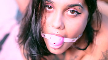 Submissive lesbian slut gets punished