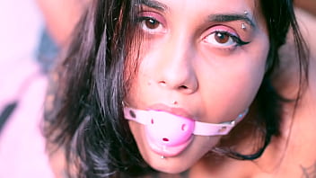 Submissive lesbian slut gets punished