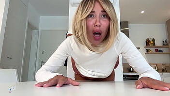 She really wanted to try a big dick