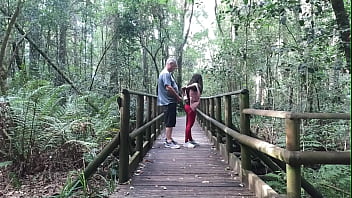 We have sex in the garden of eden and nearly got caught