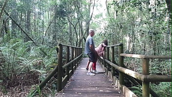 We have sex in the garden of eden and nearly got caught