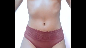 Trying out my new underwear for my stepbrother