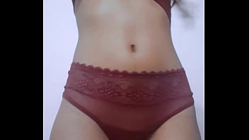 Trying out my new underwear for my stepbrother